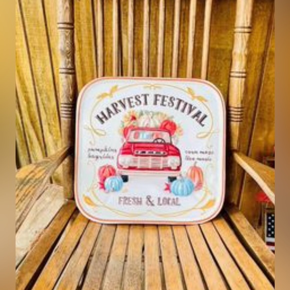 *Harvest Festival Metal Sign - Picture 3 of 9